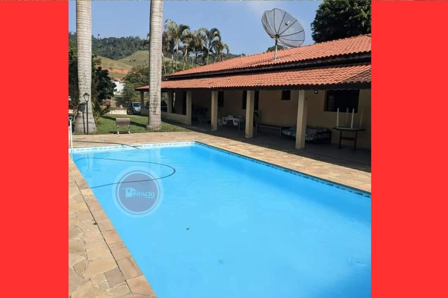 Bela chácara à venda no bairro Freguesia da Escada 2000 m2 fundo para o rio Paraíba do Sul